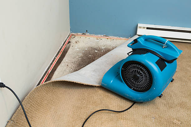 Water damage restoration process in Monte Sereno, CA